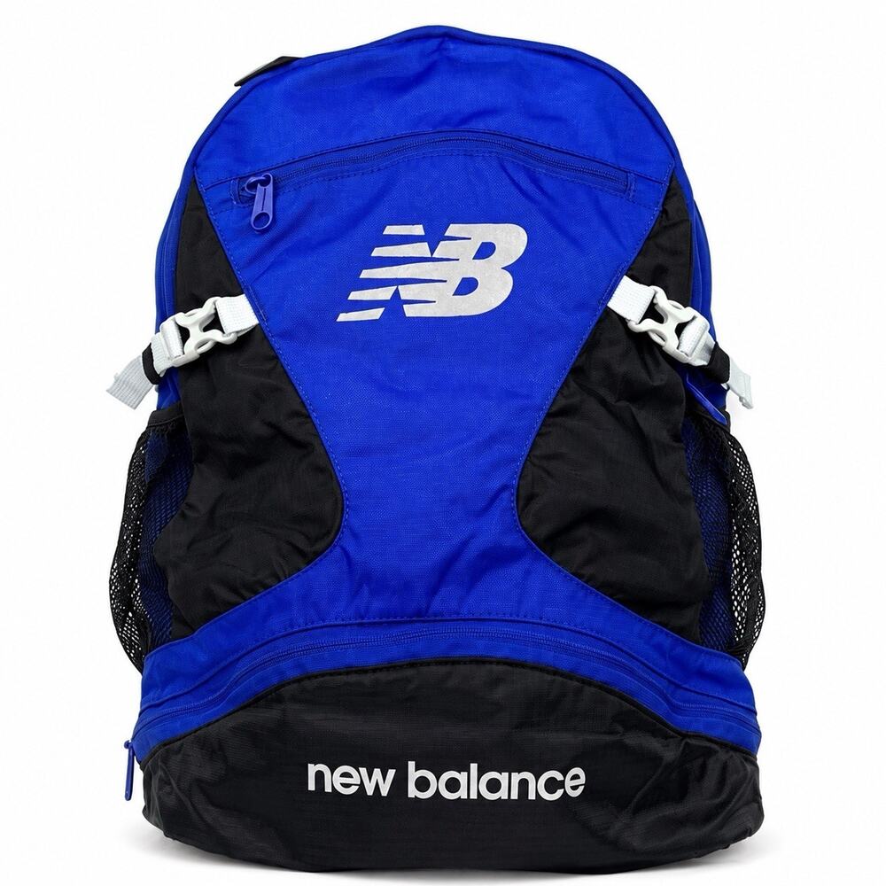 New Balance Champ Backpack 17” Laptop Bag UV Blue Black LAB91012-UVB NWT
